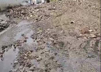 Paso restringido por sector Santo domingo tras fuerte aguacero de este viernes