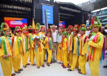Delegación trujillana estuvo presente en la inauguración del Festival Mundial “Viva Venezuela” en Caracas