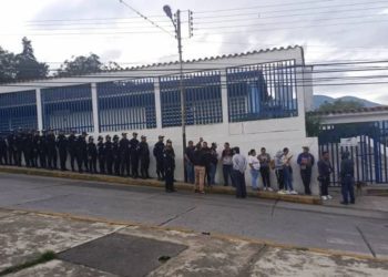 Así se ven los centros comiciales en Boconó en el Simulacro Electoral