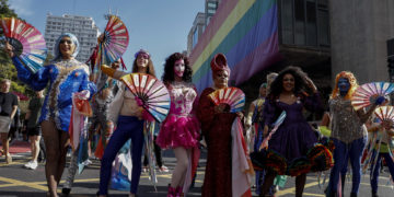 La marcha del orgullo LGTBIQ+ de São Paulo se ‘reapropia’ de la bandera de Brasil