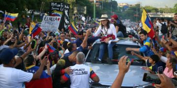 A María Corina Machado la esperaron en cada pueblo del Táchira