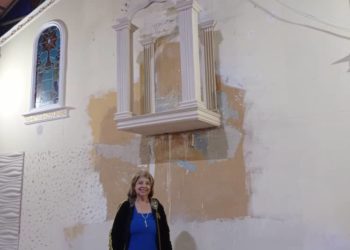 Piden apoyo para segunda fase de remodelación de la iglesia de San Isidro Labrador