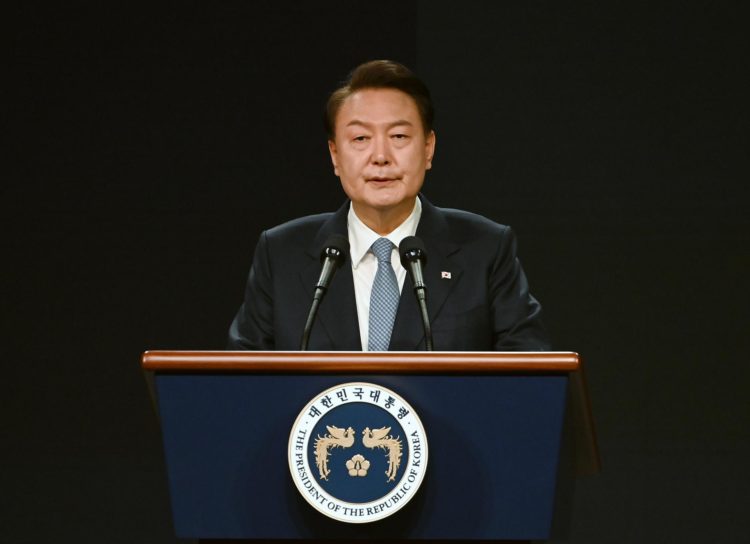 El presidente de Corea del Sur, Yoon Suk-Yeol, en una foto de archivo. EFE/EPA/KIM MIN-HEE / POOL