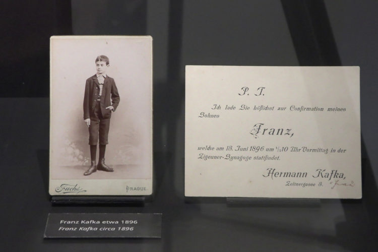 Imagen de 1896 de Franz Kafka. EFE/ José Manzaneque