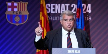 Laporta: «Hemos salvado al Barça, estamos al final de la travesía por el desierto»