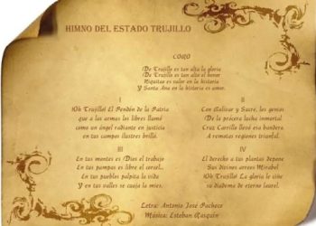El Himno del Estado Trujillo / Por Rafael Ángel Terán B.
