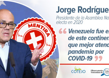 Análisis del discurso público venezolano:  No es cierto que Venezuela fue el país del continente que mejor atendió la pandemia por COVID-19