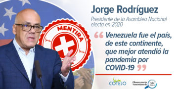 Análisis del discurso público venezolano:  No es cierto que Venezuela fue el país del continente que mejor atendió la pandemia por COVID-19
