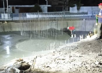 Trabajos de construcción en el parque Los Ilustres de Valera “muestran avances”