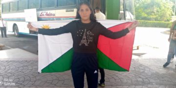 Así se despidió Valentina Peña rumbo a torneo de fútbol en España