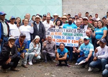 Comando Boconó con Venezuela realizó primer encuentro con agricultores en Las Mesitas