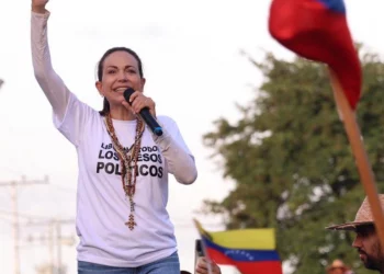 Alegría (y una amenaza de muerte) observó María Corina Machado en su visita a Guárico