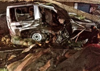 Dos muertos y tres lesionados en choque en Villa Mercedes