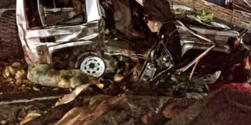 Dos muertos y tres lesionados en choque en Villa Mercedes