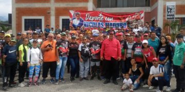 Trujillo | Atletas, trabajadores del Indet y Glorias Deportivas recibieron a Maduro