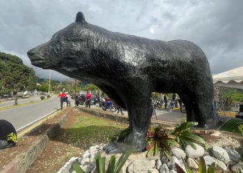Boconó | Inauguran plazoleta en honor al Oso Frontino