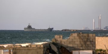 El muelle flotante de EE.UU. en Gaza vuelve a estar operativo