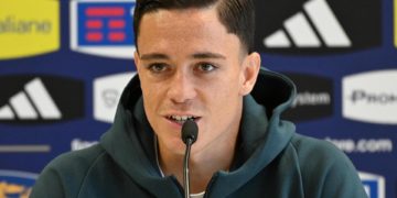 Raspadori: «Podemos hacer daño a España, sus peligros son robo tras pérdida e intensidad»