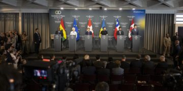 La Cumbre de Paz de Ucrania cierra con una declaración que no firman 12 países