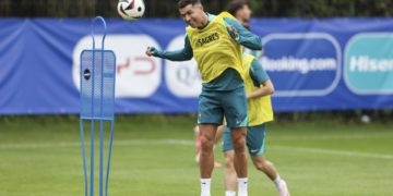 Prueba de expectativa para Cristiano y Portugal