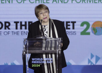 Bachelet considera que las transiciones son una oportunidad para la igualdad de género