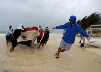 El servicio meteorológico prevé la primera tormenta tropical en 48 horas en sur de México