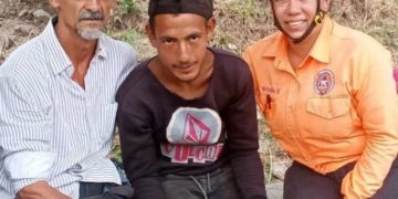 Joven vigíense que se encontraba perdido en Trujillo ya se reunió con su familia