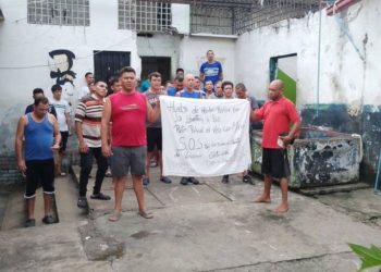 Unos 49 privados de libertad del Comando Policial de El Vigía se sumaron a la huelga de hambre nacional