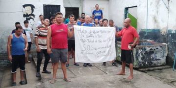 Unos 49 privados de libertad del Comando Policial de El Vigía se sumaron a la huelga de hambre nacional