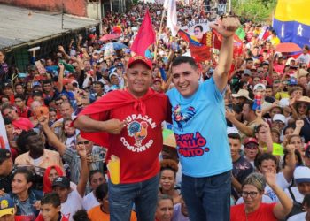 Comuneros marcharon en apoyo a Maduro en El Vigía