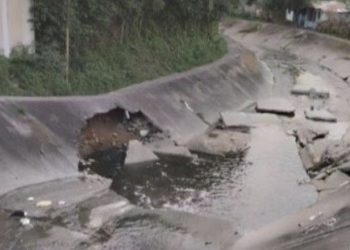 Ministerio de Aguas recomendó a la Alcaldía de Alberto Adriani retirar losas dañadas del caño Bubuqui