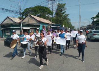 Se cumplió en Sabana de Mendoza caminata contra el acoso escolar
