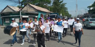 Se cumplió en Sabana de Mendoza caminata contra el acoso escolar