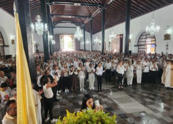 Betijoque | Celebrados los 125 años de la Consagración de Venezuela al Santísimo Sacramento y 10 de episcopado del obispo de la región