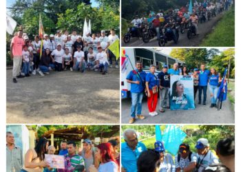 Califican de exitosa visita de dirigencia de partidos de la Unidad a La Gira