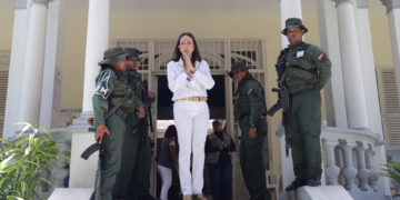 María Corina Machado afirma que hay una participación «apoteósica» en las elecciones