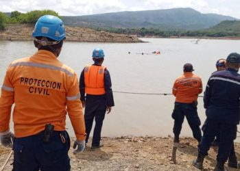 Protección Civil Trujillo recupera cadáver de un hombre en el Embalse de Agua Viva