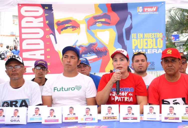 Angie Quintana vamos al triunfo de nuestro candidato Nicolás Maduro