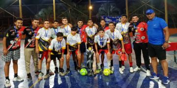 Fútbol sala de Trujillo y Pampanito definió a sus cinco campeones
