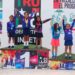 Tres medallas para Trujillo en inicio del Nacional de Natación Artística