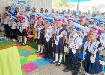 Acto de promoción en el CEI “Rosa Inés Montilla de Zambrano” de Motatán