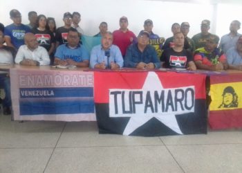Polo Patriótico anuncio inicio de campaña con marcha en la ciudad de Valera