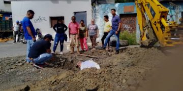 Reparan fuga de agua tras meses de denuncias en Boconó