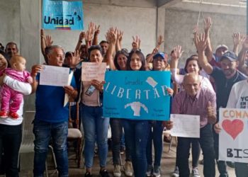 Realizaron juramentación de Comanditos con Venezuela en Boconó