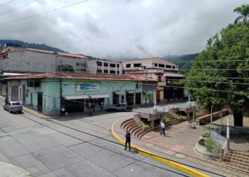 Boconó amanece este lunes con comercios cerrados, calles desoladas y un silencio sepulcral