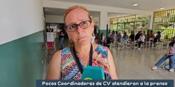 Pocos coordinadores de Centros de Votación demostraron no gustarle la visita de la prensa durante la jornada electoral en Mérida