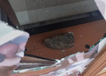 Atacan con pedradas sede de la Alcaldía Bolivariana en Boconó