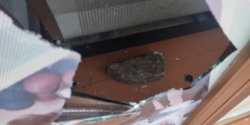 Atacan con pedradas sede de la Alcaldía Bolivariana en Boconó