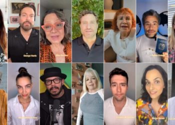 «¡Tu voto es la llave!»: El mensaje de artistas, periodistas e influencers para promover el sufragio