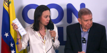 Machado dice que el 73 % de las actas dan la victoria a González Urrutia en las elecciones